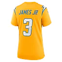 Zennovawear Derwin James Jr. Los Angeles Chargers Women's Alternate Charger Power Game Jersey - Gold