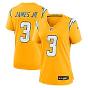 Zennovawear Derwin James Jr. Los Angeles Chargers Women's Alternate Charger Power Game Jersey - Gold