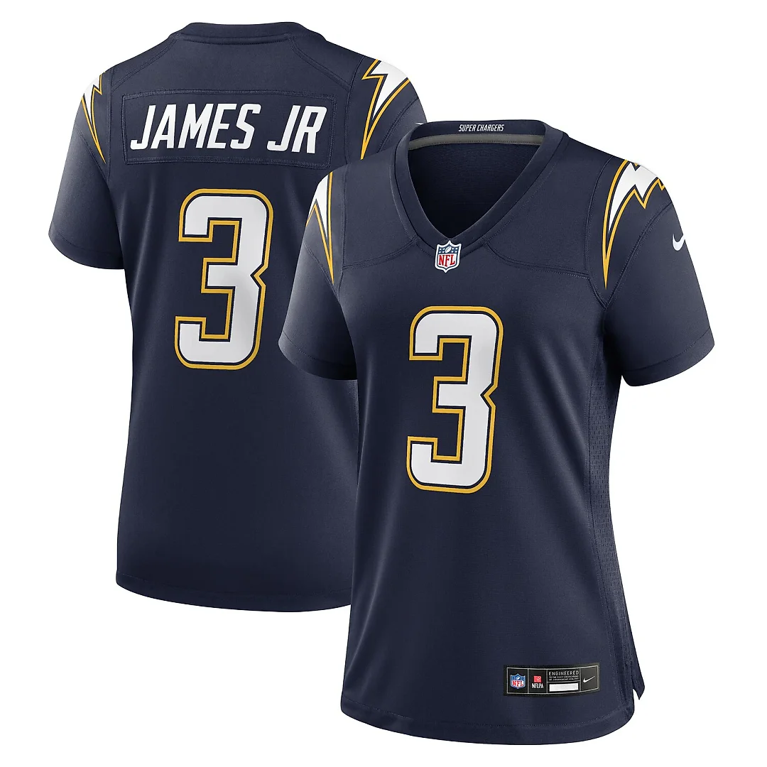 Zennovawear Derwin James Jr. Los Angeles Chargers Women's Alternate Super Chargers Game Jersey - Navy