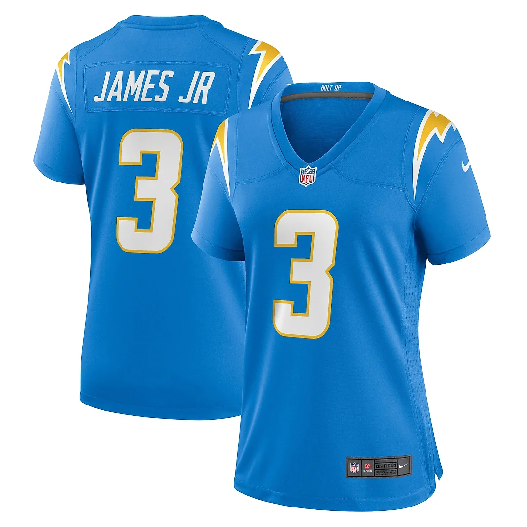 Zennovawear Derwin James Jr. Los Angeles Chargers Women's Player Jersey - Powder Blue