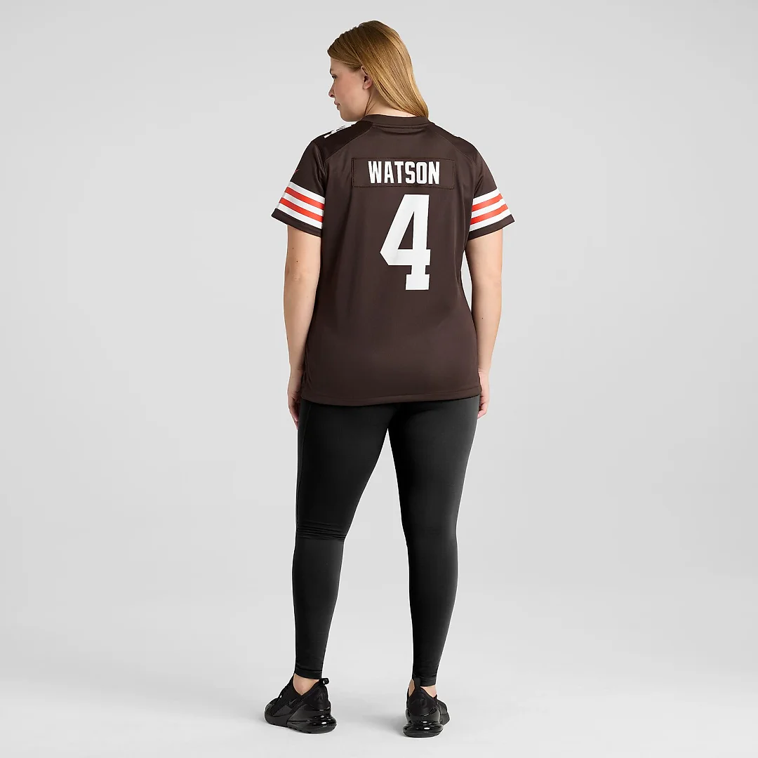 Zennovawear Deshaun Watson Cleveland Browns Women's Player Jersey - Brown