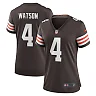 Zennovawear Deshaun Watson Cleveland Browns Women's Player Jersey - Brown