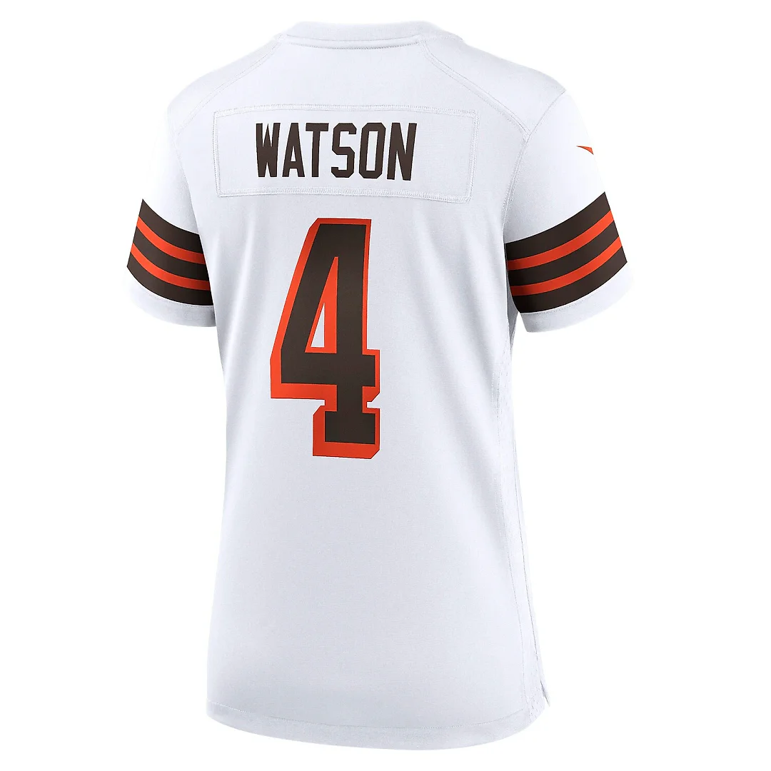 Zennovawear Deshaun Watson Cleveland Browns Women's Player Jersey - White
