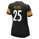 Zennovawear DeShon Elliott Pittsburgh Steelers Women's Team Game Jersey - Black