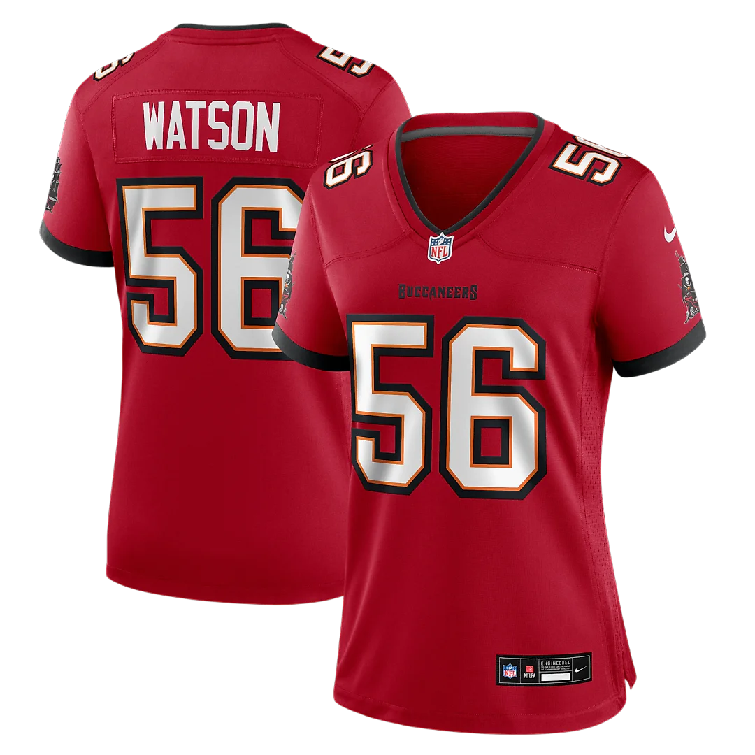Zennovawear Desmond Watson Tampa Bay Buccaneers Women's Team Game Jersey - Red