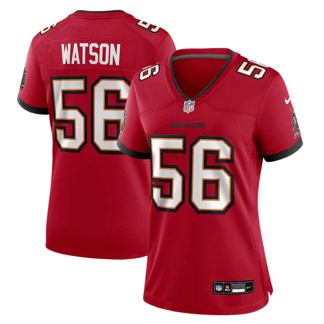 Zennovawear Desmond Watson Tampa Bay Buccaneers Women's Team Game Jersey - Red