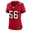 Zennovawear Desmond Watson Tampa Bay Buccaneers Women's Team Game Jersey - Red