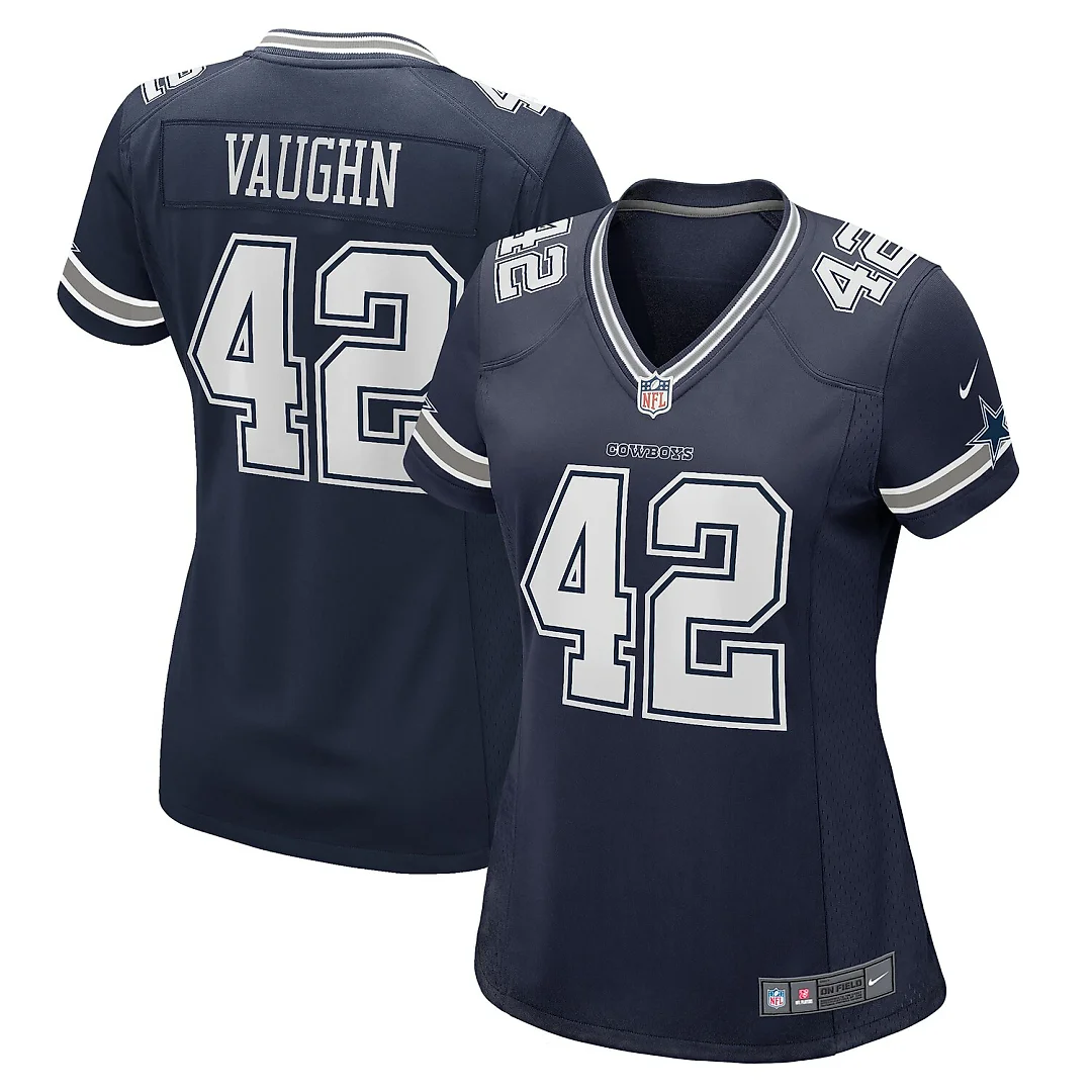 Zennovawear Deuce Vaughn Dallas Cowboys Women's Game Jersey - Navy
