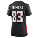 Zennovawear Deven Thompkins Atlanta Falcons Women's Team Game Jersey - Black