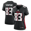 Zennovawear Deven Thompkins Atlanta Falcons Women's Team Game Jersey - Black