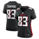 Zennovawear Deven Thompkins Atlanta Falcons Women's Team Game Jersey - Black