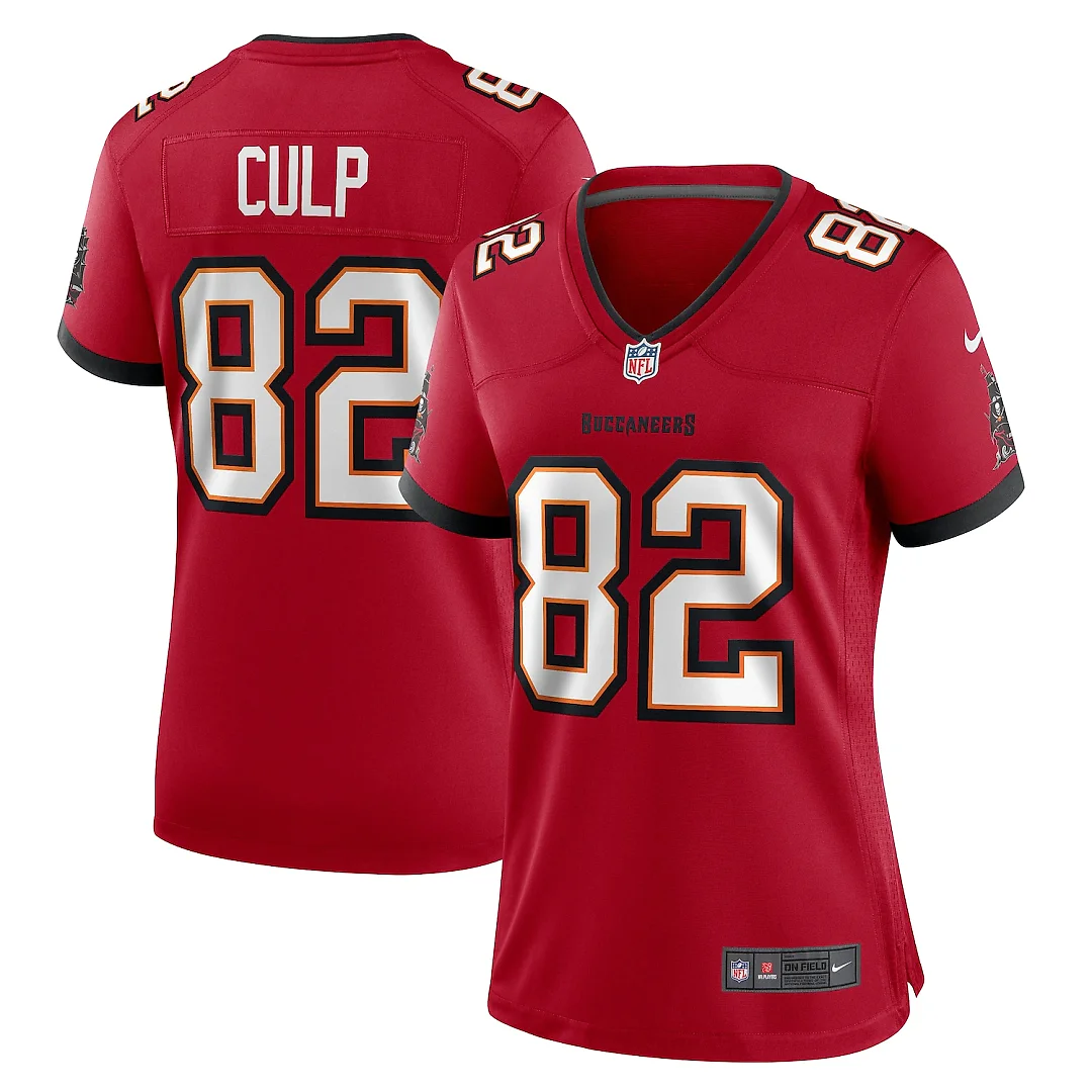 Zennovawear Devin Culp Tampa Bay Buccaneers Women's Team Game Jersey - Red