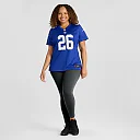 Zennovawear Devin Singletary New York Giants Women's Game Jersey - Royal