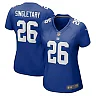 Zennovawear Devin Singletary New York Giants Women's Game Jersey - Royal