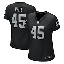 Zennovawear Devin White Las Vegas Raiders Women's Team Game Jersey - Black