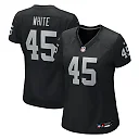 Zennovawear Devin White Las Vegas Raiders Women's Team Game Jersey - Black
