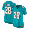 Zennovawear Devon Achane Miami Dolphins Women's Player Game Jersey - Aqua