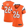 Zennovawear Devon Key Denver Broncos Women's Team Game Jersey - Orange