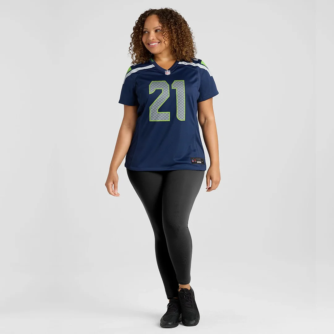 Zennovawear Devon Witherspoon Seattle Seahawks Women's Team Game Jersey - College Navy