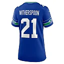 Zennovawear Devon Witherspoon Seattle Seahawks Women's Throwback Player Game Jersey - Royal