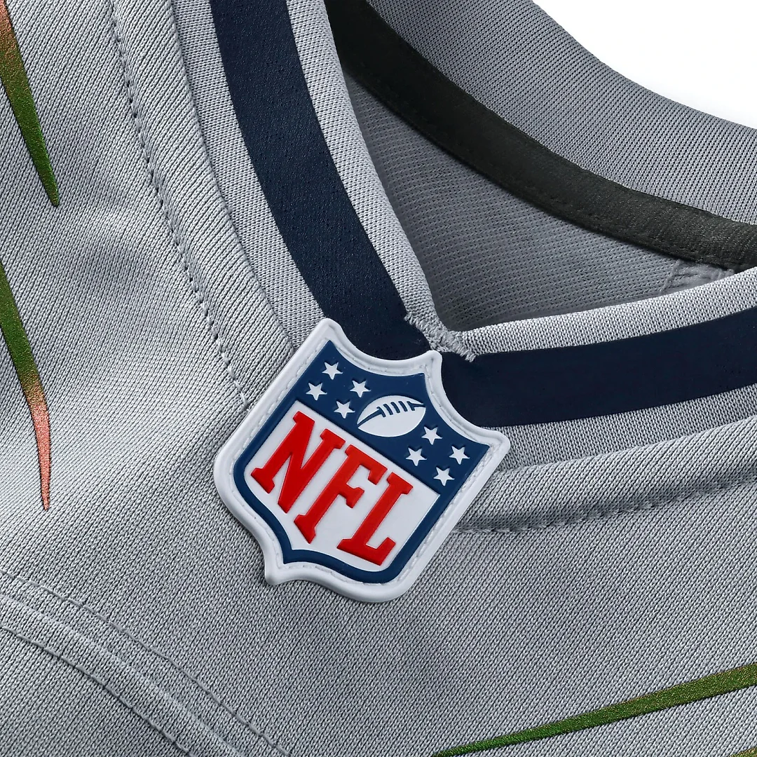Zennovawear Devon Witherspoon Seattle Seahawks Women's 2025 Rivalries Collection Game Jersey - Wolf Gray