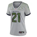 Zennovawear Devon Witherspoon Seattle Seahawks Women's 2025 Rivalries Collection Game Jersey - Wolf Gray