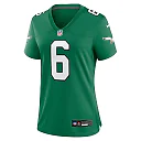 Zennovawear DeVonta Smith Philadelphia Eagles Women's Player Jersey - Kelly Green