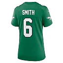 Zennovawear DeVonta Smith Philadelphia Eagles Women's Player Jersey - Kelly Green