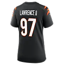 Zennovawear Dexter Lawrence II Cincinnati Bengals Women's Game Jersey - Black