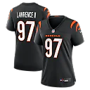 Zennovawear Dexter Lawrence II Cincinnati Bengals Women's Game Jersey - Black