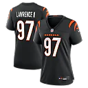 Zennovawear Dexter Lawrence II Cincinnati Bengals Women's Game Jersey - Black