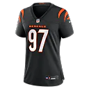 Zennovawear Dexter Lawrence II Cincinnati Bengals Women's Game Jersey - Black
