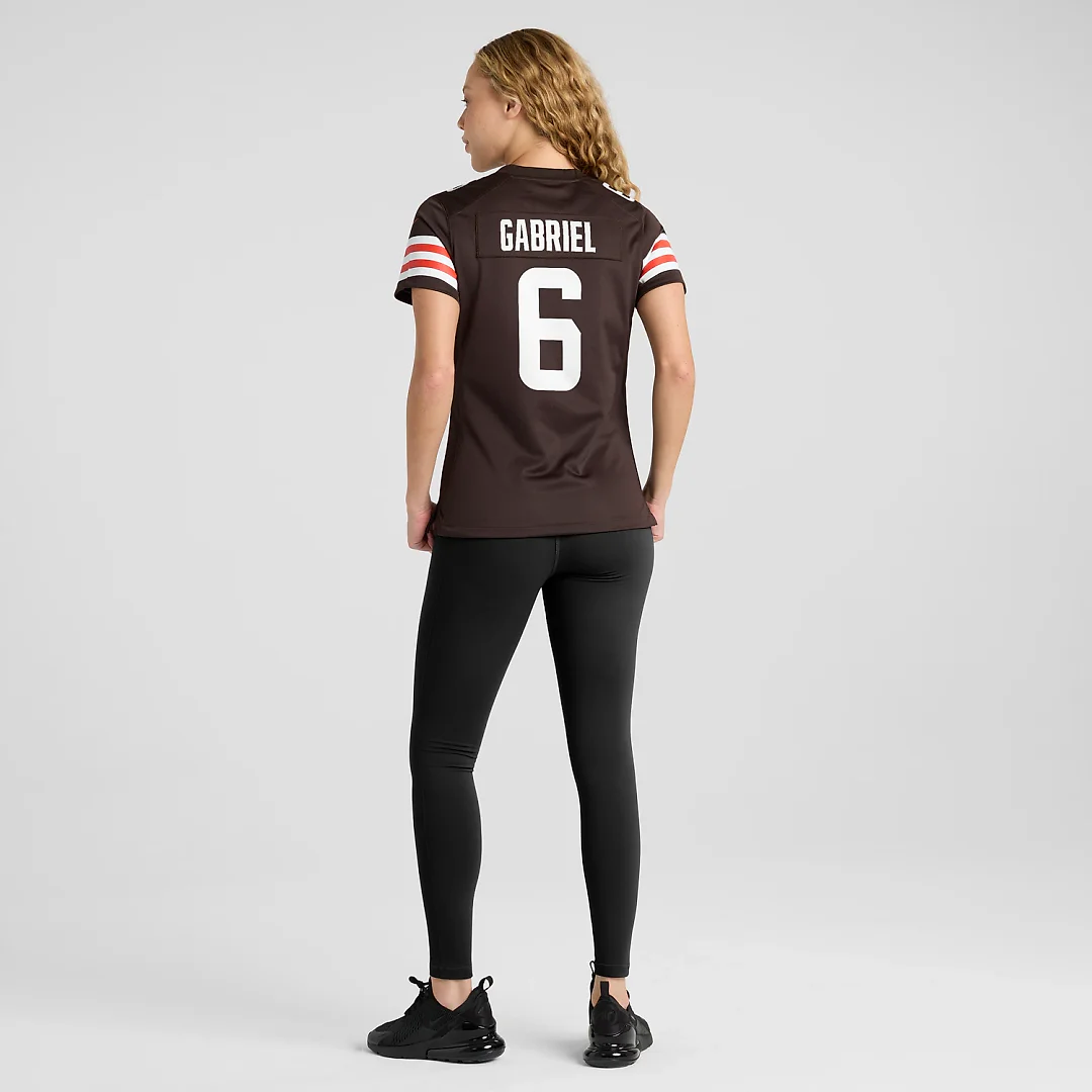 Zennovawear Dillon Gabriel Cleveland Browns Women's Team Game Jersey - Brown