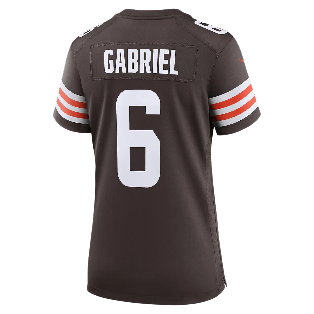 Zennovawear Dillon Gabriel Cleveland Browns Women's Team Game Jersey - Brown