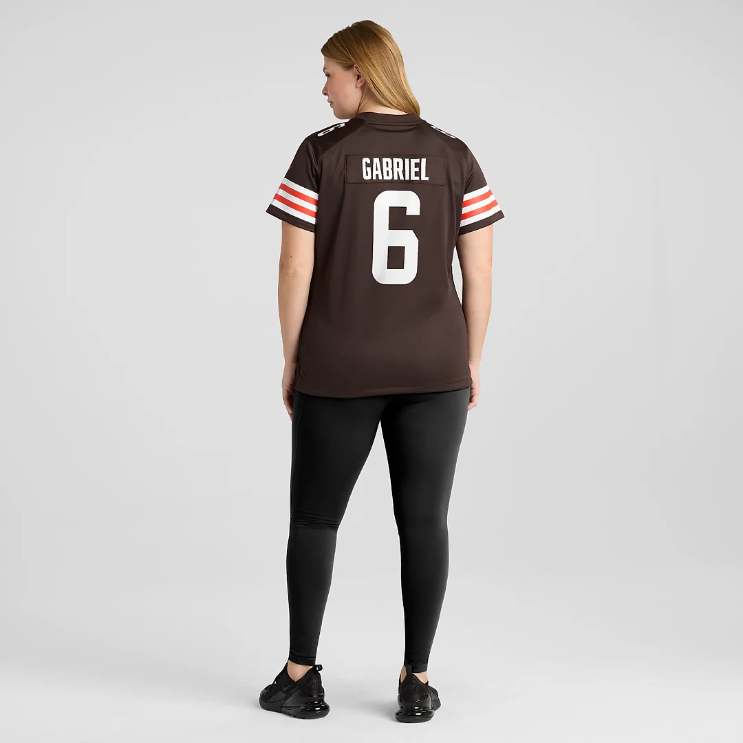 Zennovawear Dillon Gabriel Cleveland Browns Women's Team Game Jersey - Brown