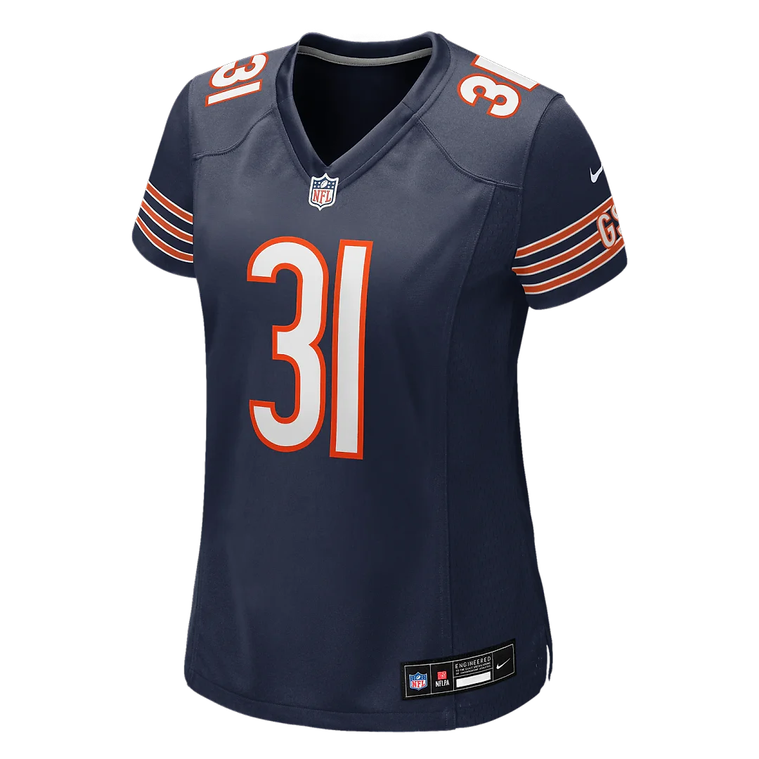 Zennovawear Dillon Thieneman Chicago Bears Women's Team Game Jersey - Navy