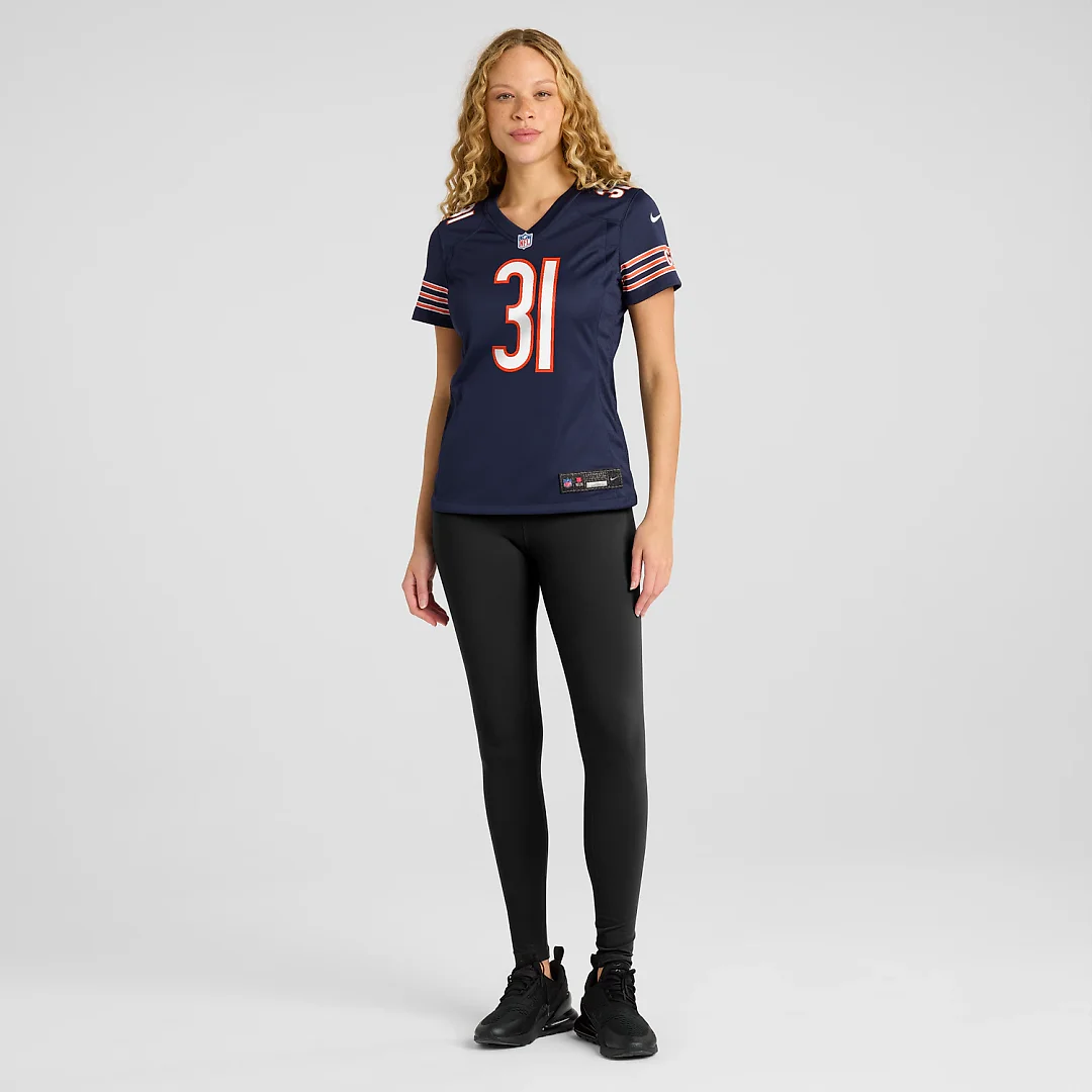 Zennovawear Dillon Thieneman Chicago Bears Women's Team Game Jersey - Navy