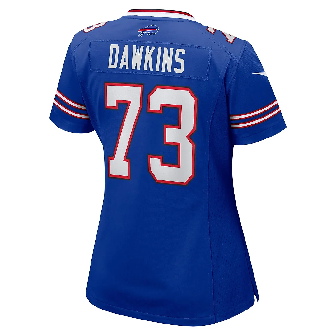 Zennovawear Dion Dawkins Buffalo Bills Women's Game Jersey - Royal
