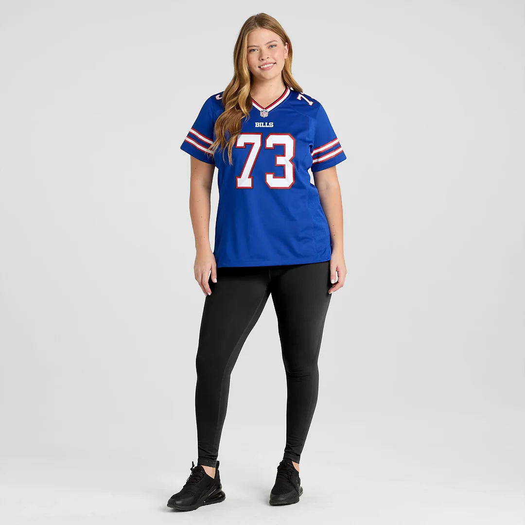 Zennovawear Dion Dawkins Buffalo Bills Women's Game Jersey - Royal