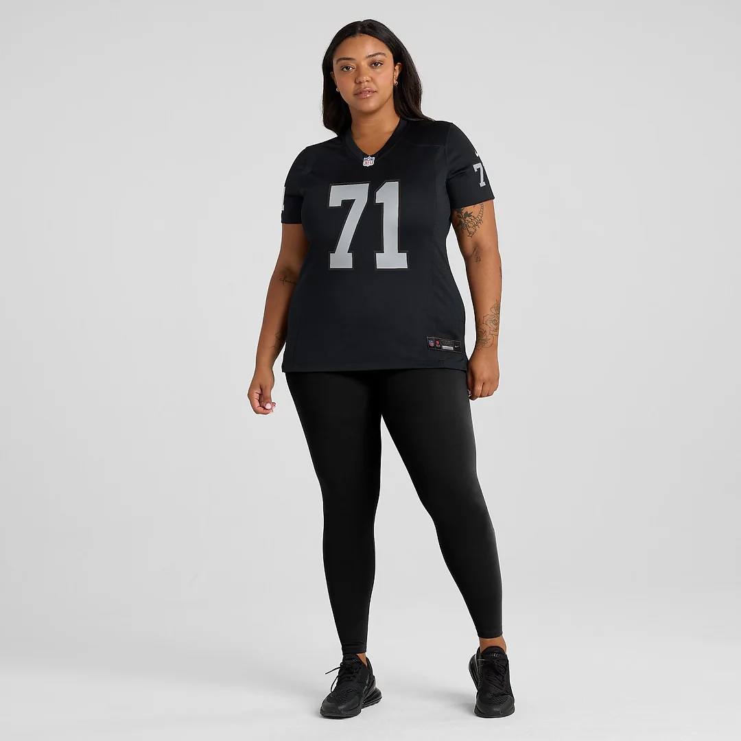 Zennovawear DJ Glaze Las Vegas Raiders Women's Game Jersey - Black