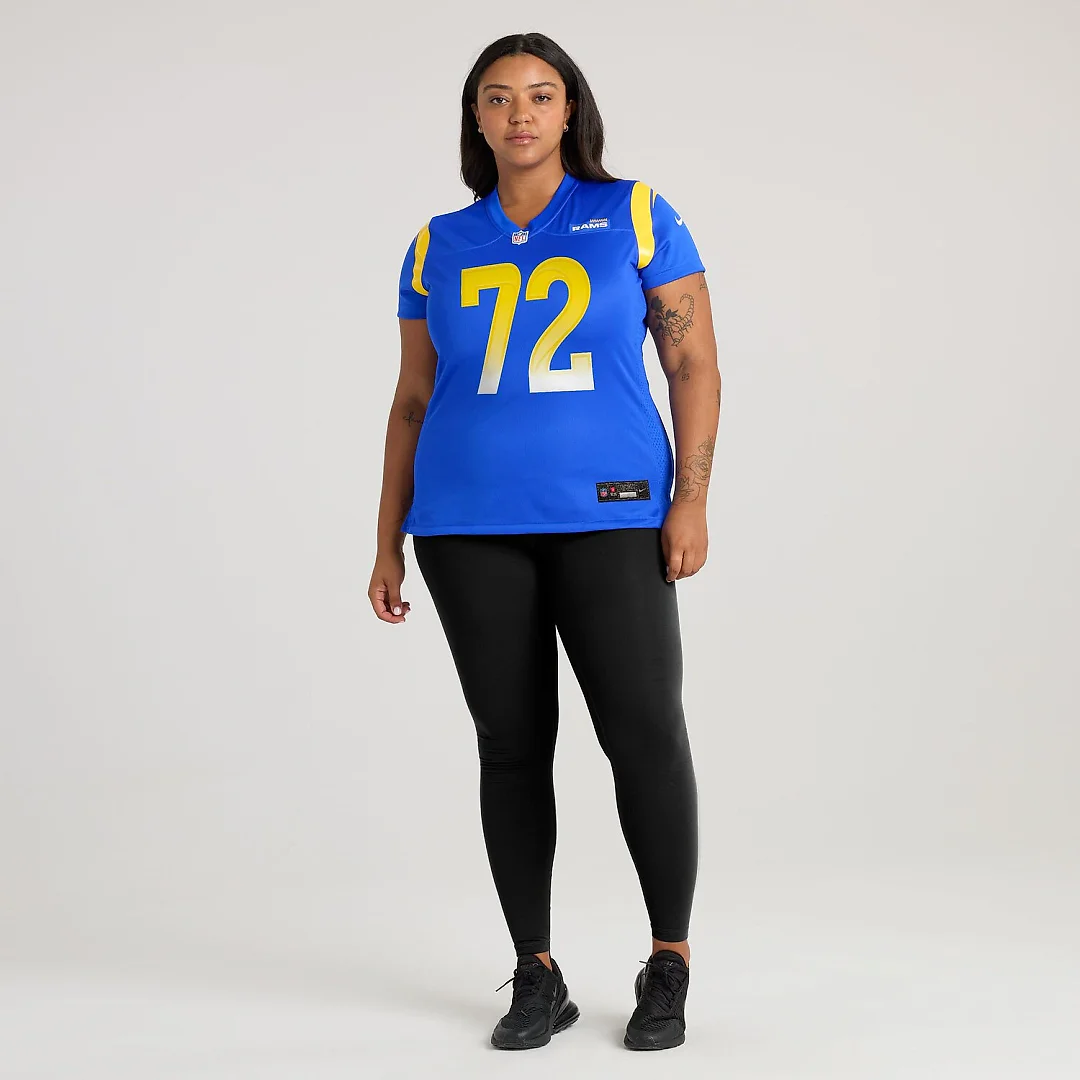 Zennovawear D.J. Humphries Los Angeles Rams Women's Team Game Jersey - Royal