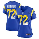 Zennovawear D.J. Humphries Los Angeles Rams Women's Team Game Jersey - Royal