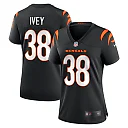 Zennovawear DJ Ivey Cincinnati Bengals Women's Team Game Jersey - Black