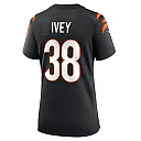 Zennovawear DJ Ivey Cincinnati Bengals Women's Team Game Jersey - Black