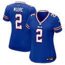Zennovawear D.J. Moore Buffalo Bills Women's Game Jersey - Royal