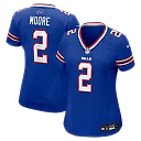 Zennovawear D.J. Moore Buffalo Bills Women's Game Jersey - Royal