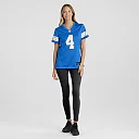 Zennovawear D.J. Reed Detroit Lions Women's Team Game Jersey - Blue
