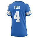 Zennovawear D.J. Reed Detroit Lions Women's Team Game Jersey - Blue
