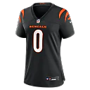 Zennovawear DJ Turner II Cincinnati Bengals Women's Team Game Jersey - Black