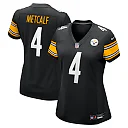 Zennovawear DK Metcalf Pittsburgh Steelers Women's Team Game Jersey - Black